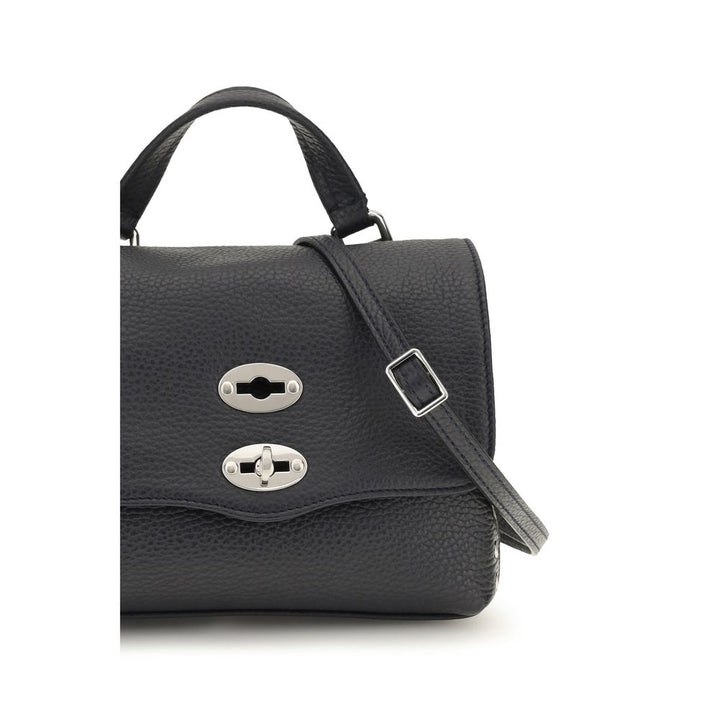 Zanellato Blue Calf Leather Bos Taurus Handbag