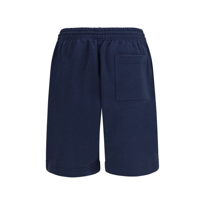 Burberry Blue Cotton Shorts