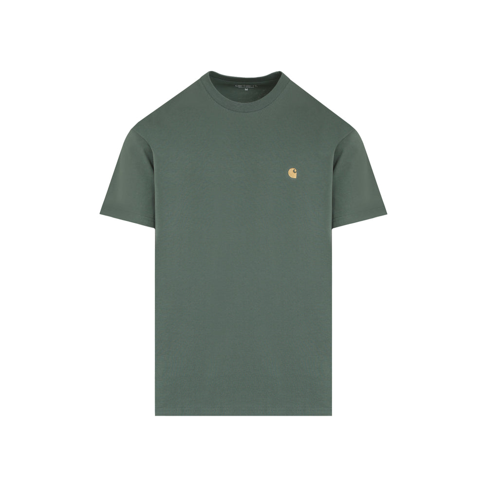 Green Cotton Chase T-Shirt-1