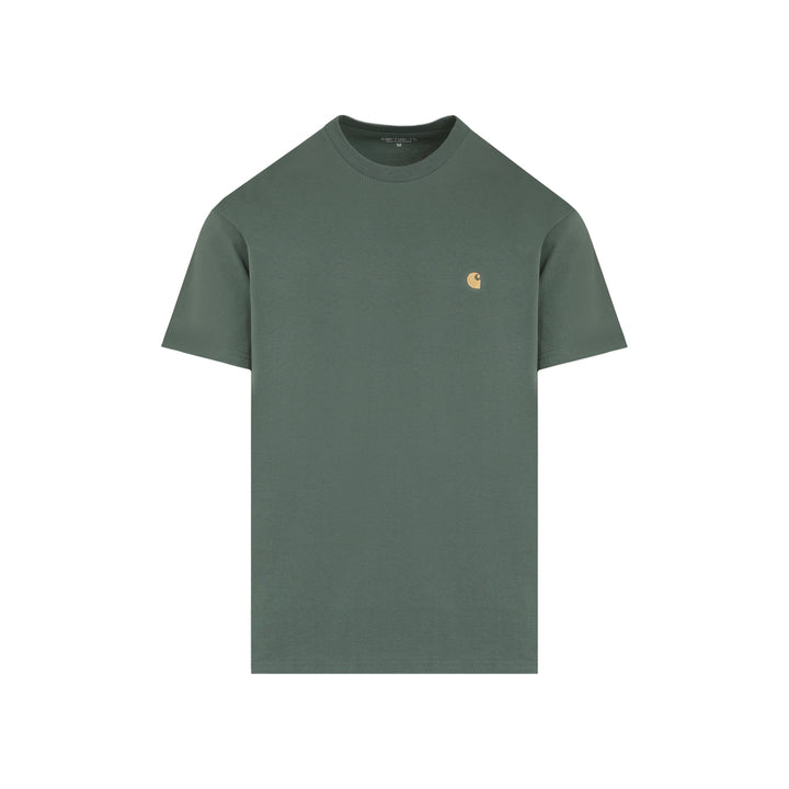 Green Cotton Chase T-Shirt-1