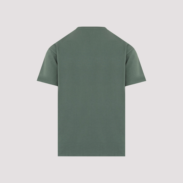 Green Cotton Chase T-Shirt-3