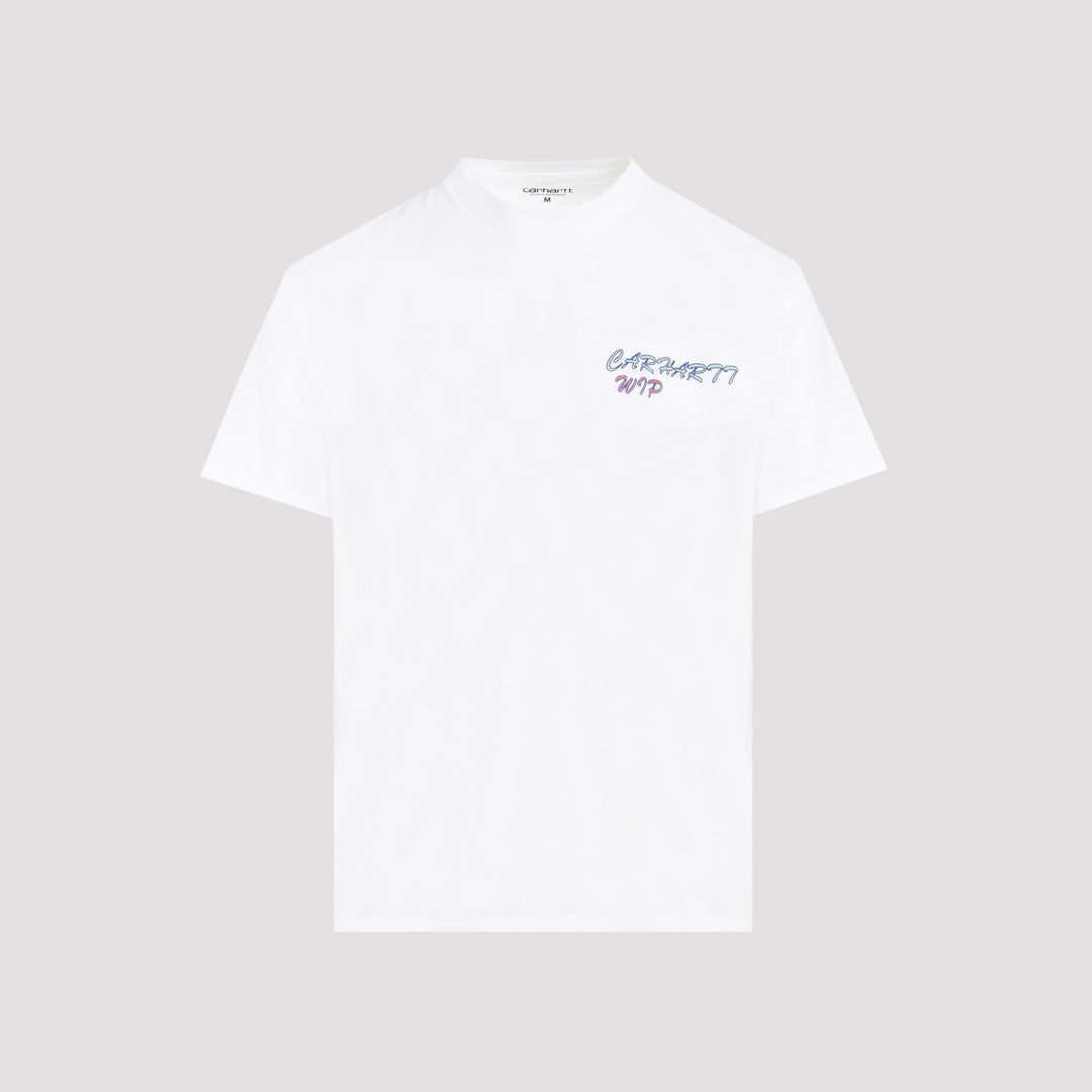 White Cotton Gelato T-Shirt-0