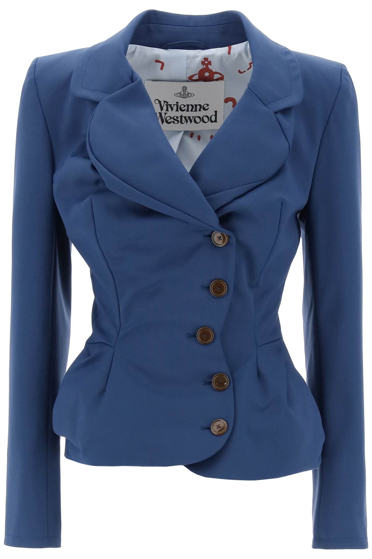Vivienne westwood drunken tailored draped jacket-0
