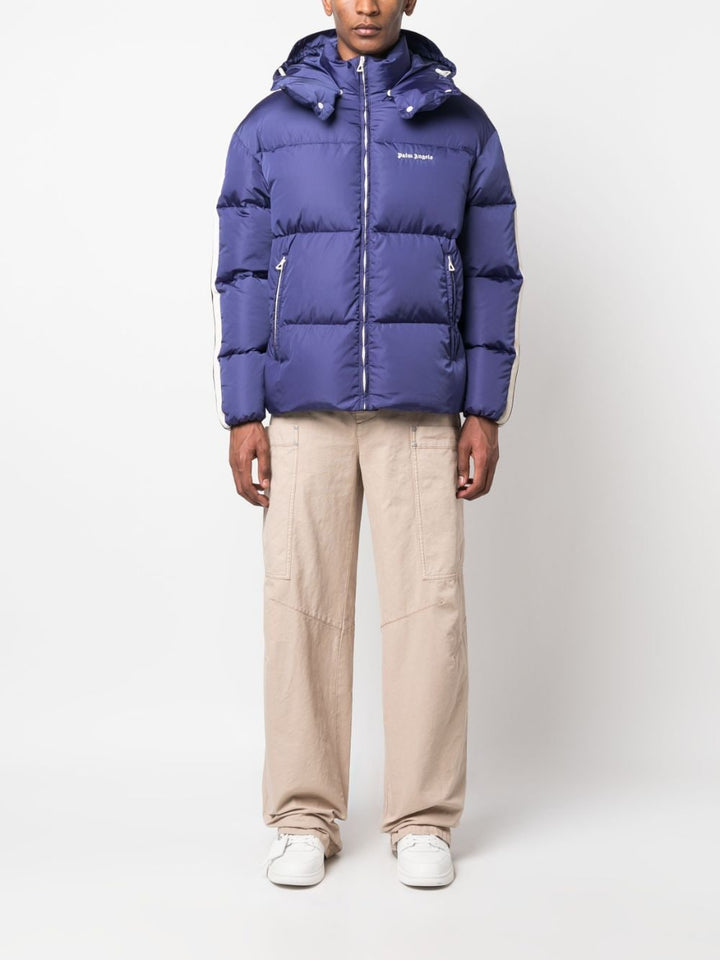 PALM ANGELS wide-leg cotton cargo trousers-1