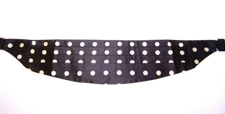 Dolce & Gabbana Black Waist Smoking Tuxedo Cummerbund Belt