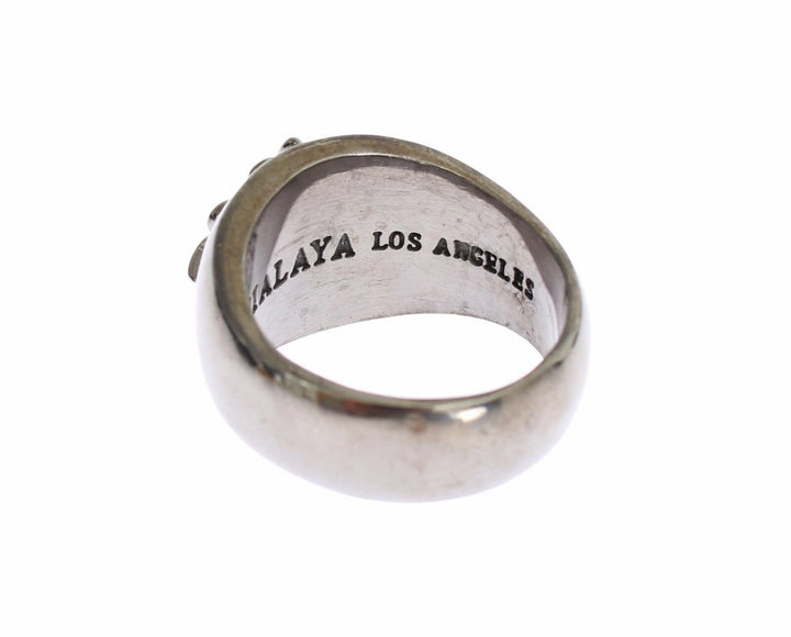 Nialaya Silver 925 Sterling Authentic  Crest Ring