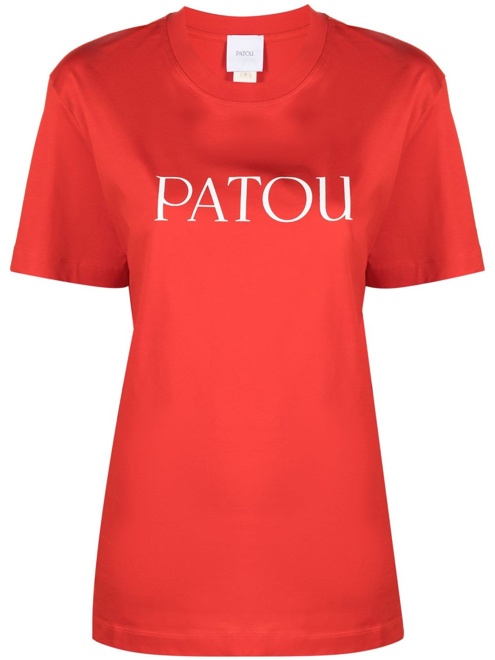 PATOU logo-print organic cotton T-shirt-5