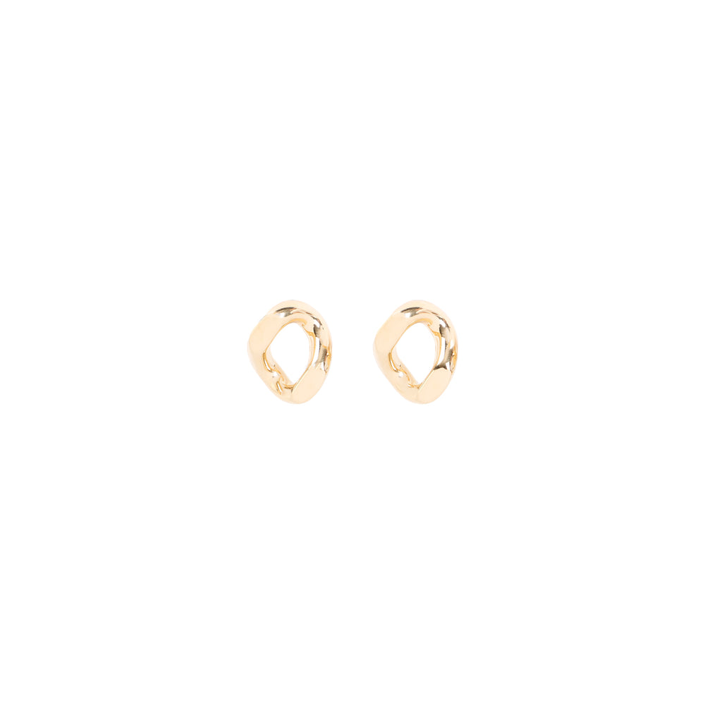 Gold DW5 11 Eco-Brass Earrings-1