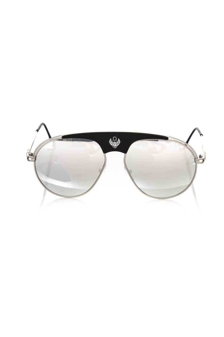 Frankie Morello Multicolor Metallic Fibre Men Sunglass