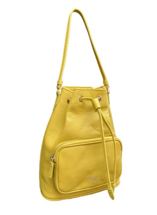 LA ROSE BORSA SACCHETTO GRANDE BLU REALE-10