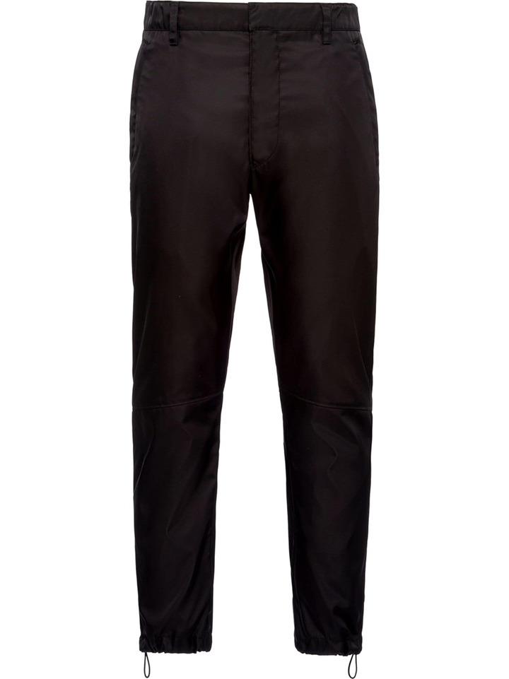 Re-Nylon cropped trousers-0