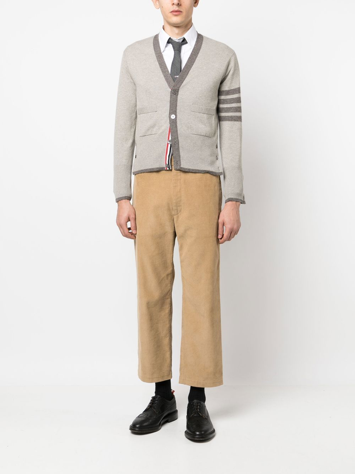 THOM BROWNE UNCONSTRUCTED STRAIGHT LEG SINGLE WELT POCKET TROUSER IN CORDUROY-5
