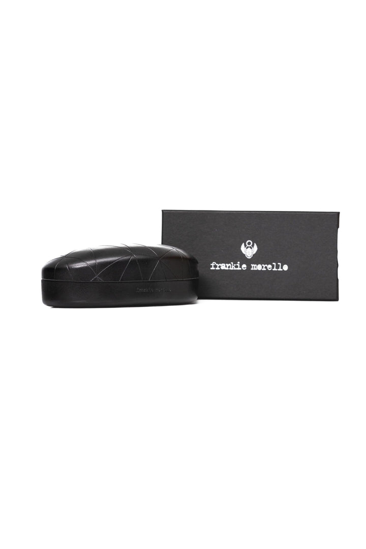 Frankie Morello Silver Metallic Fiber Women Sunglasses