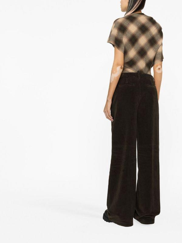 DSQUARED2 wide-leg corduroy trousers-2