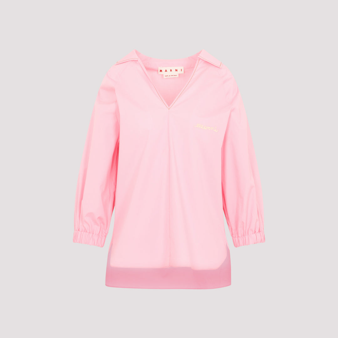 Pink Cotton Top-0