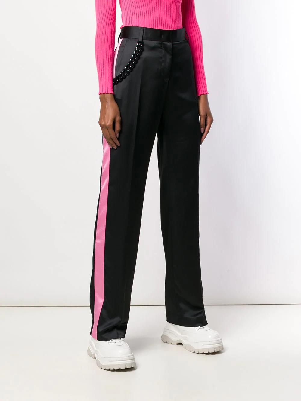 MSGM colour-block straight legs-2