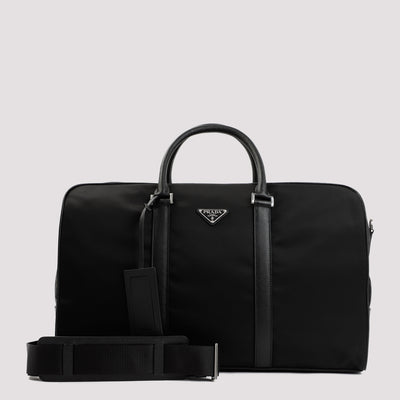 Black Polyamide Travel Bag-0