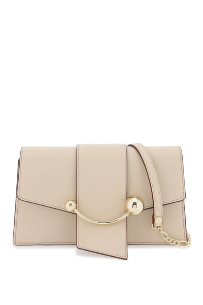 Strathberry crescent on a chain crossbody mini bag-0