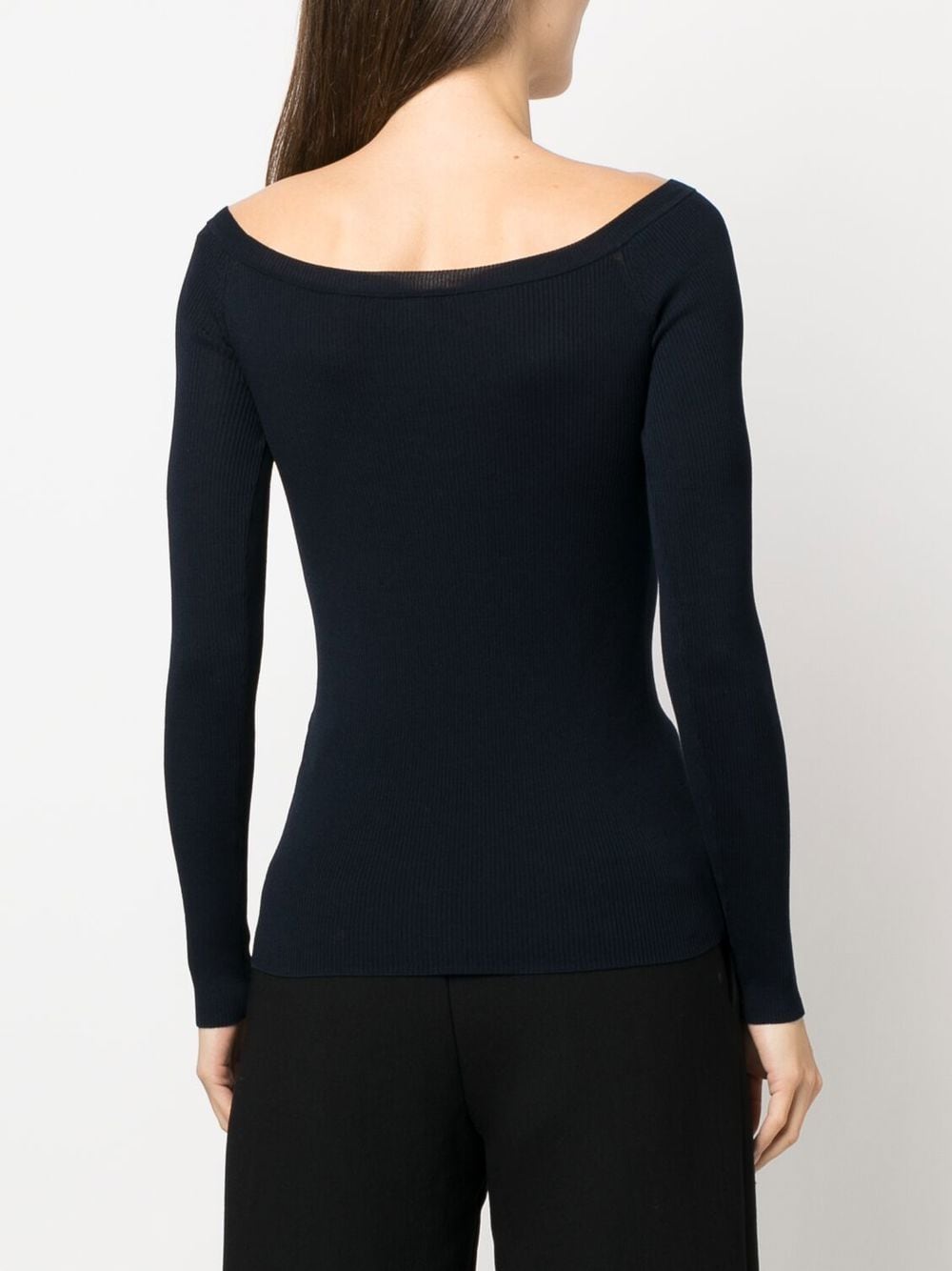 fine-ribbed jumper-11