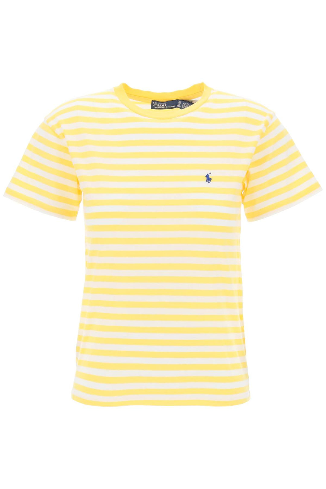 striped crewneck t-shirt-0