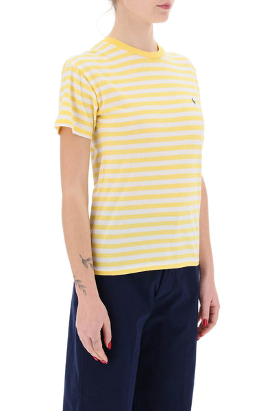 striped crewneck t-shirt-1