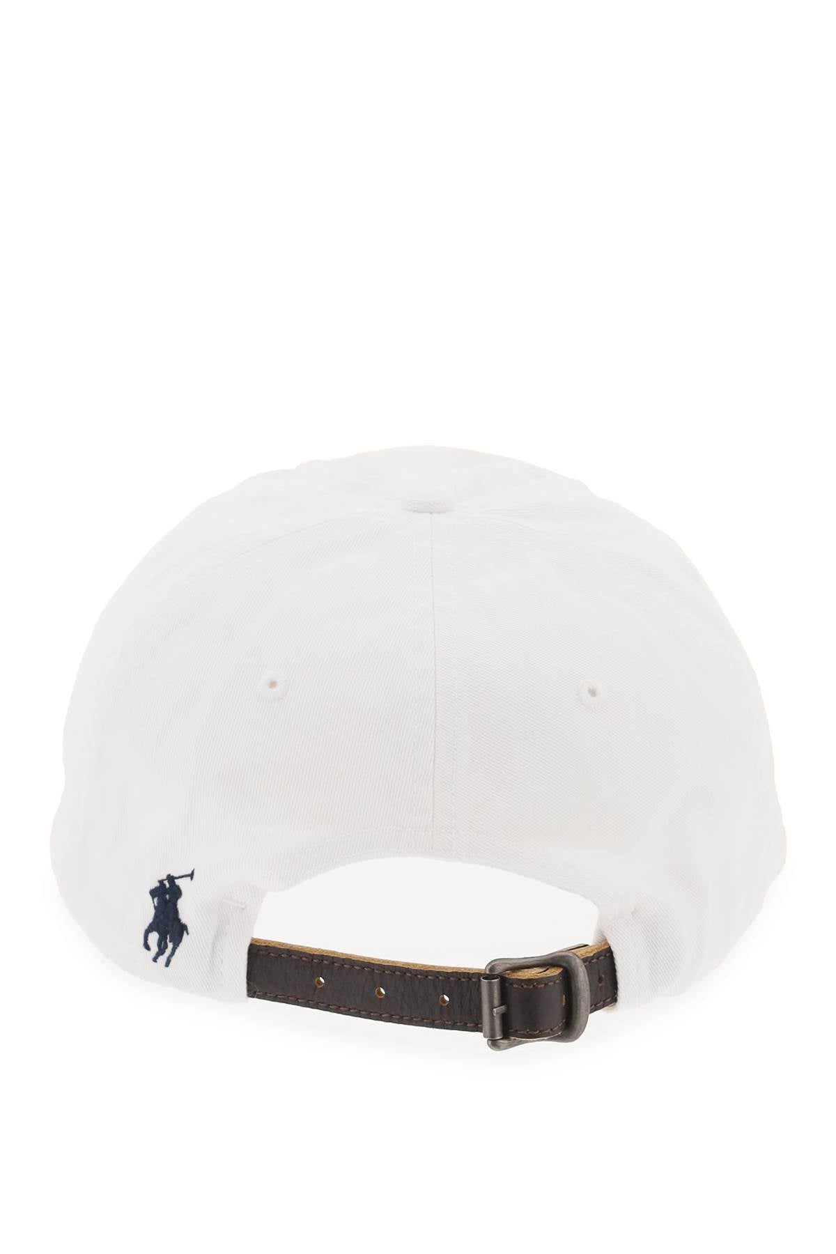 Polo ralph lauren baseball cap in twill with embroidered flag-2