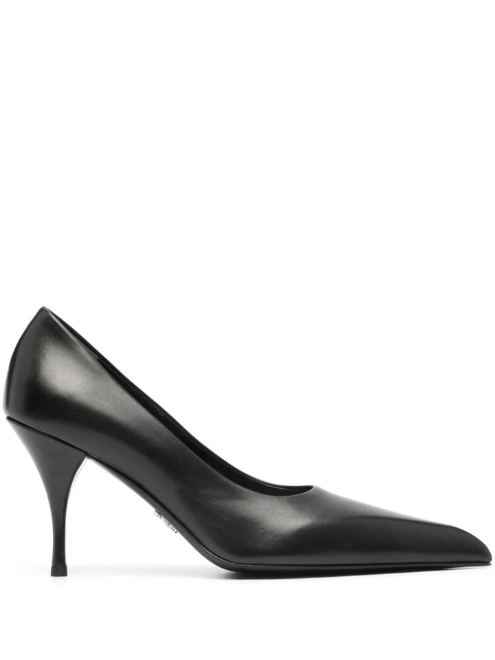 85mm leather pumps-1