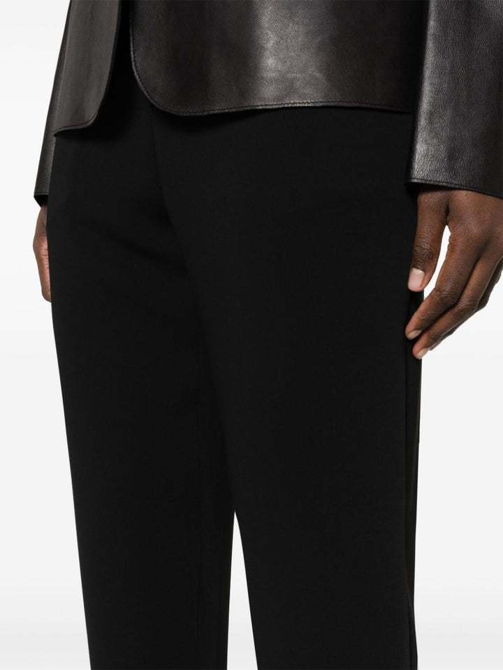 mid-rise tapered-leg trousers-14