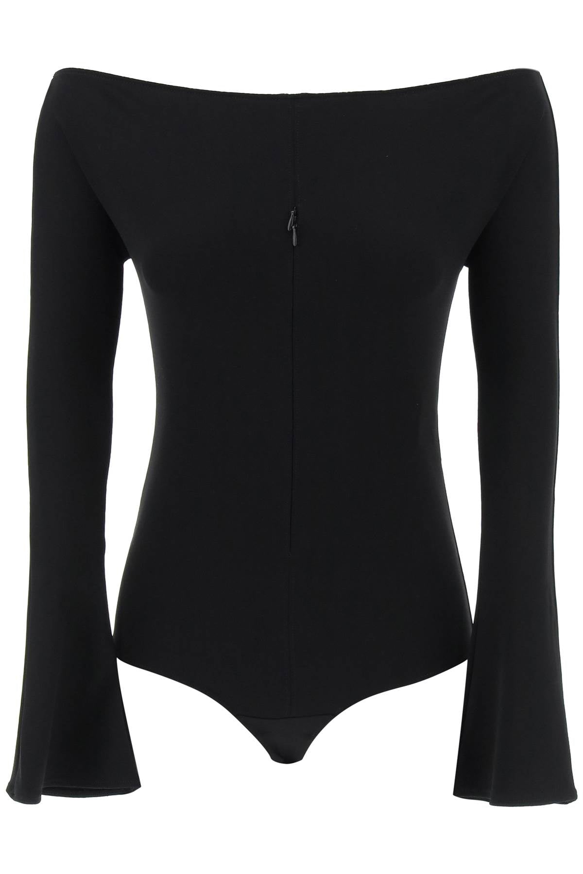 Courreges "invisible front zip bodycon dress"-0