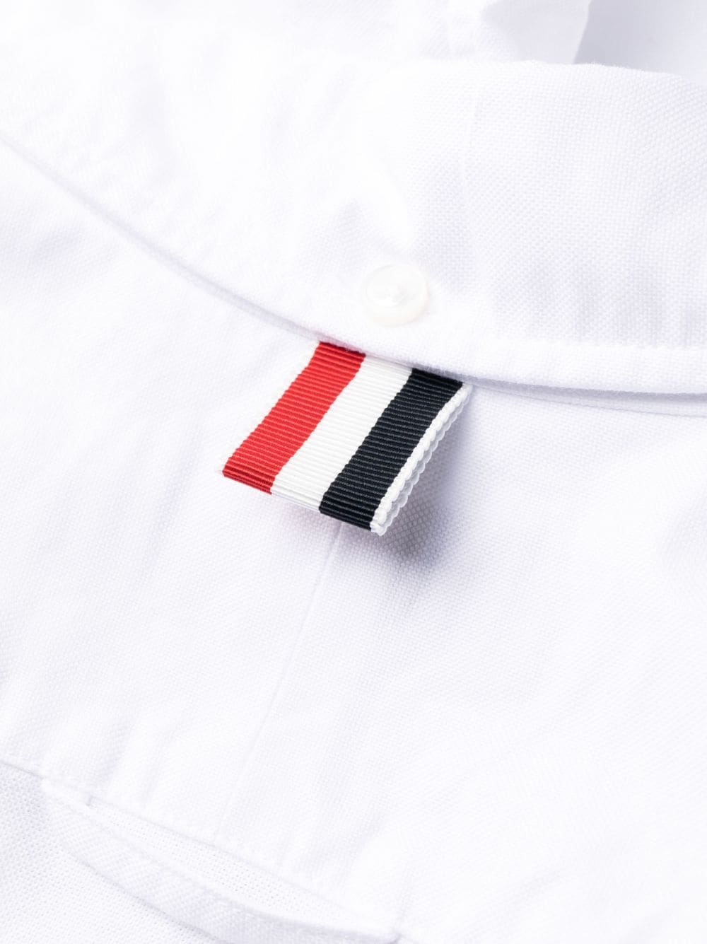 logo-patch cotton shirtdress-5