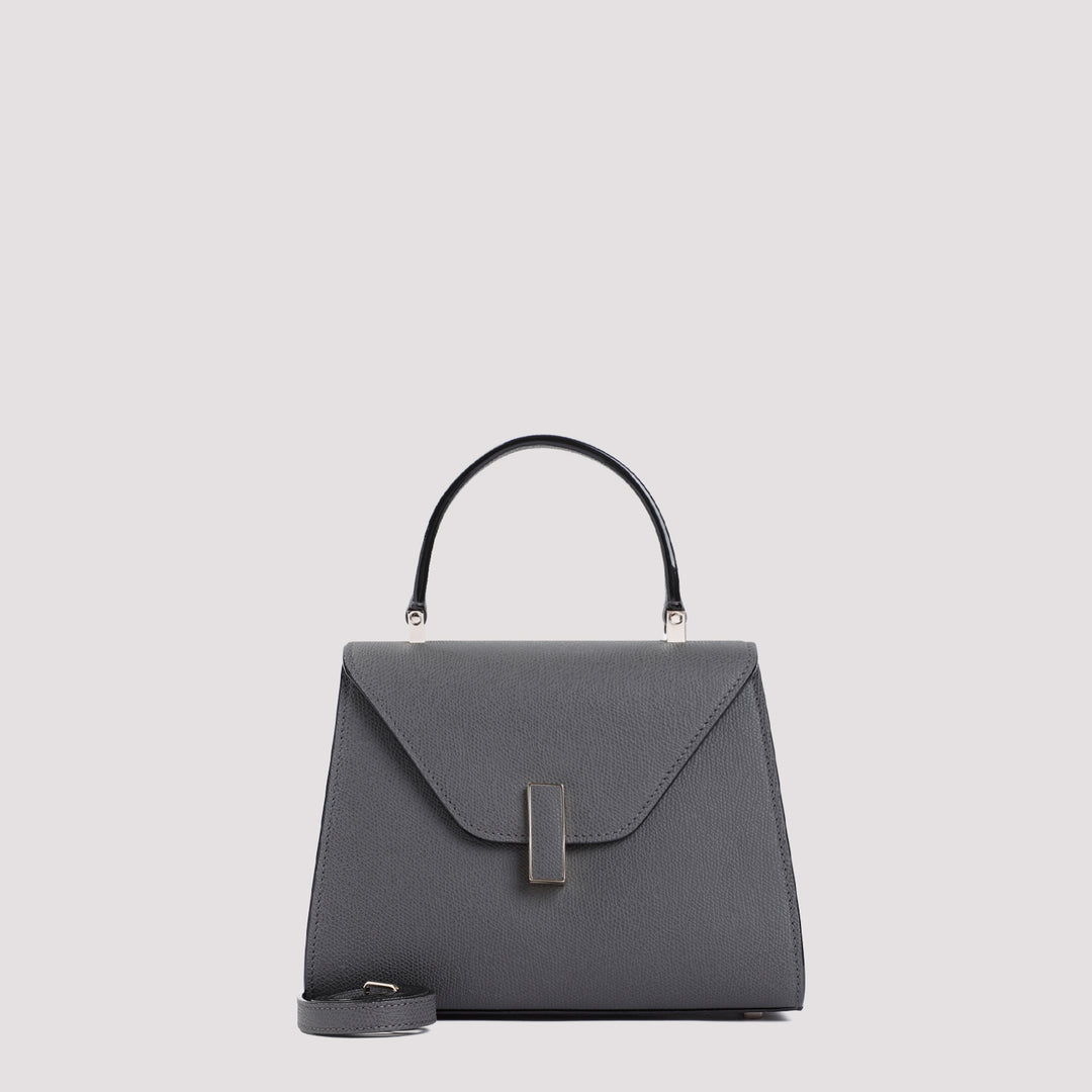 Dark Grey Iside Top Handle Mini Bag-0