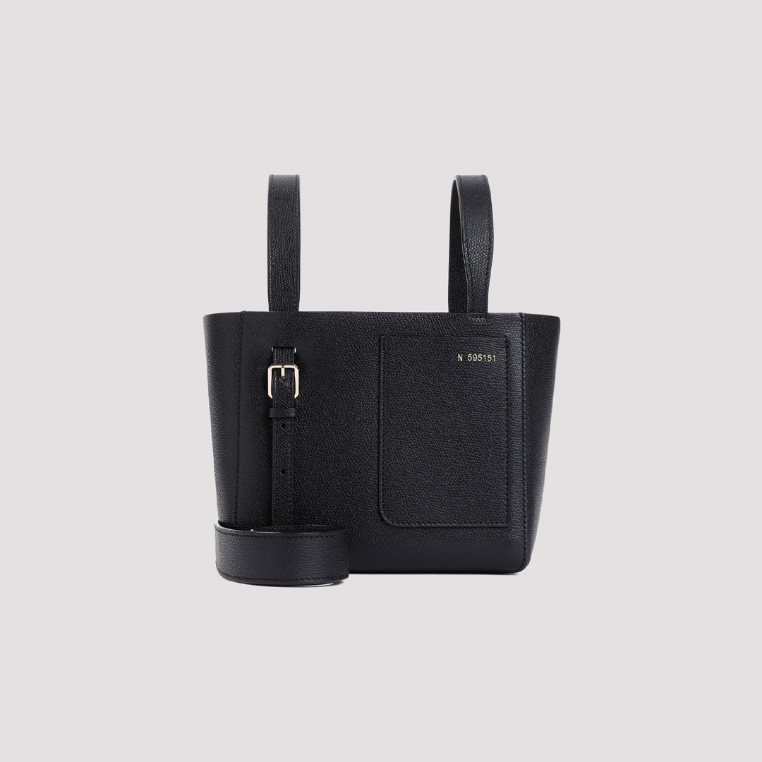 Black Bucket Mini Bag-0