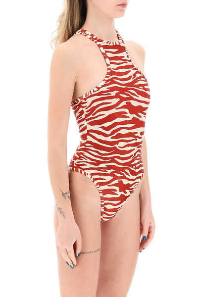 one-piece animal print swimsuit-1