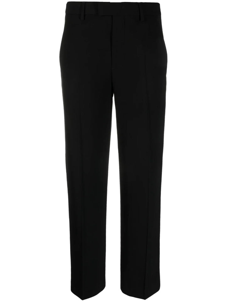 GAELLE SLIM FIT CROPPED TROUSERS VISCOSE CALICO-0