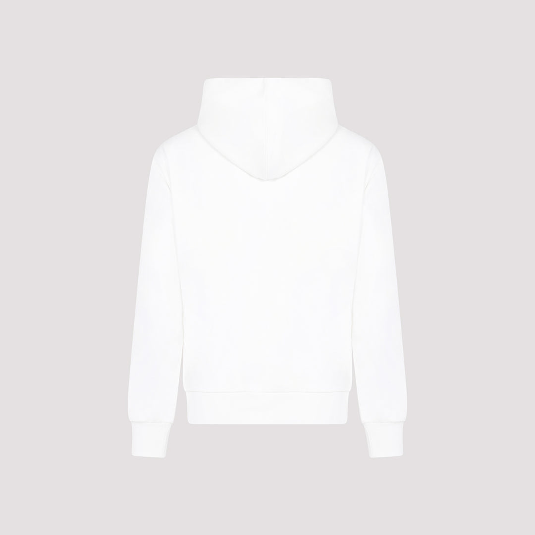 Natural White Cotton Sweatshirt-3