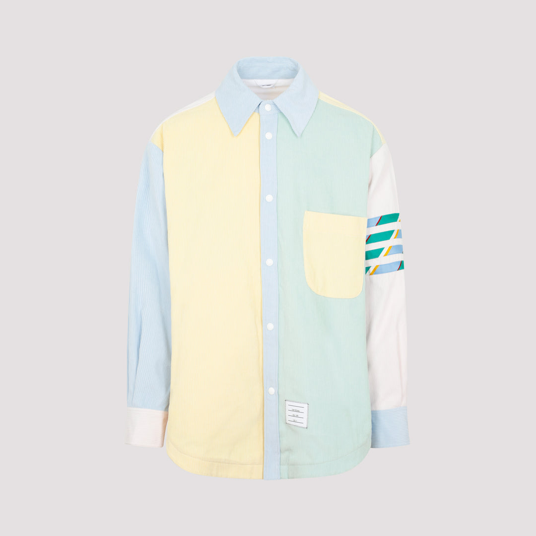 Multicolor Funmix Shirt Jacket-0