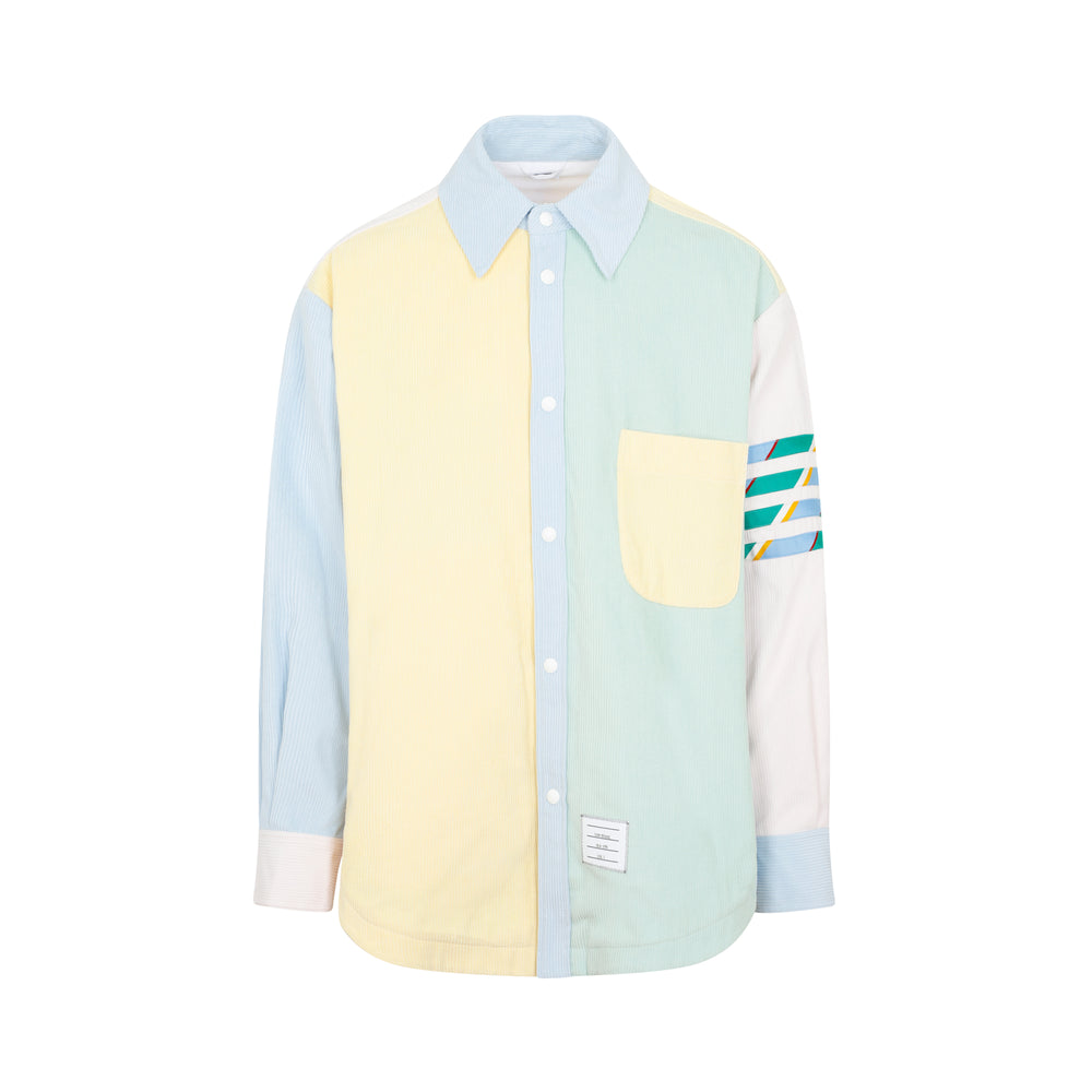 Multicolor Funmix Shirt Jacket-1