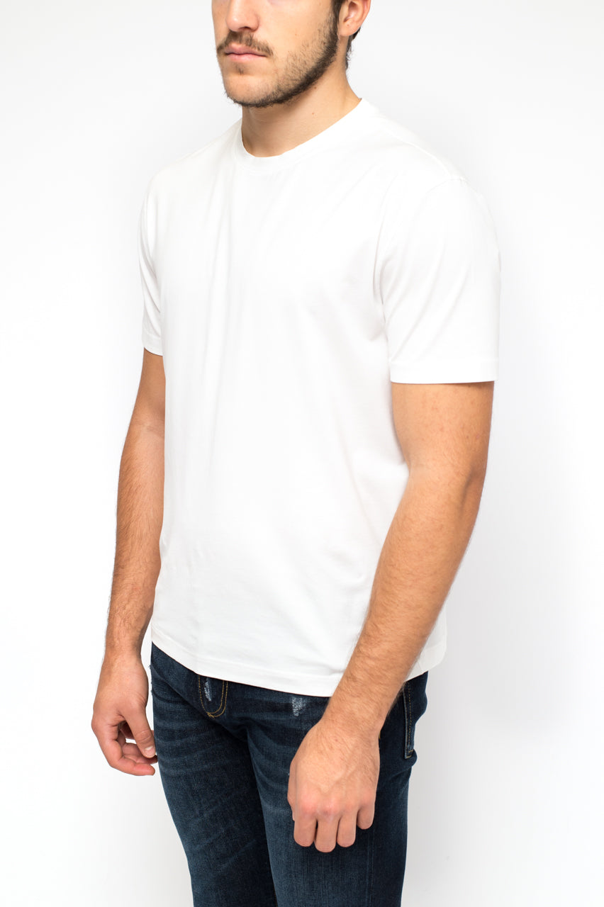 PRADA t-shirt round neck white-3