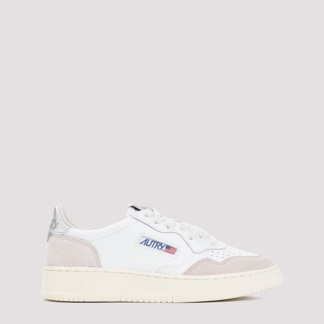 White Suede Sneakers-0