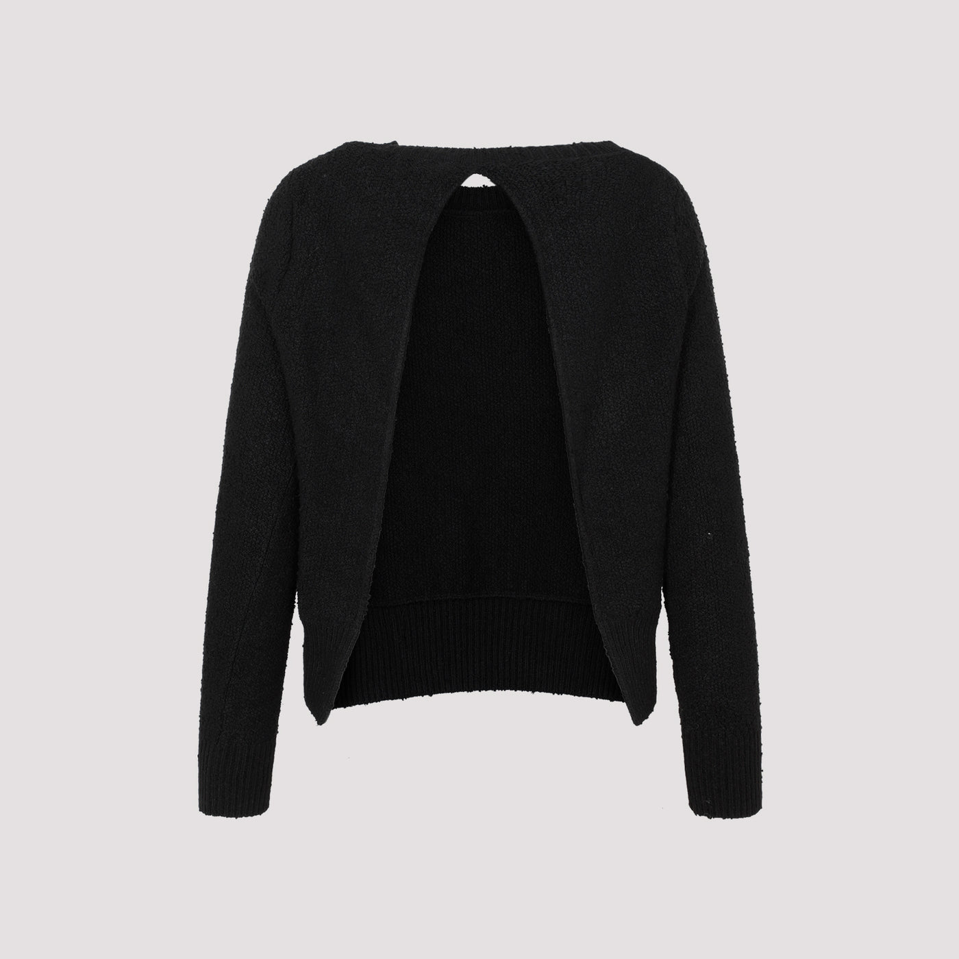 Black Viscose Sweater-3