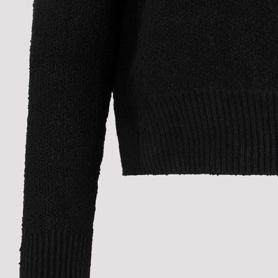 Black Viscose Sweater-5