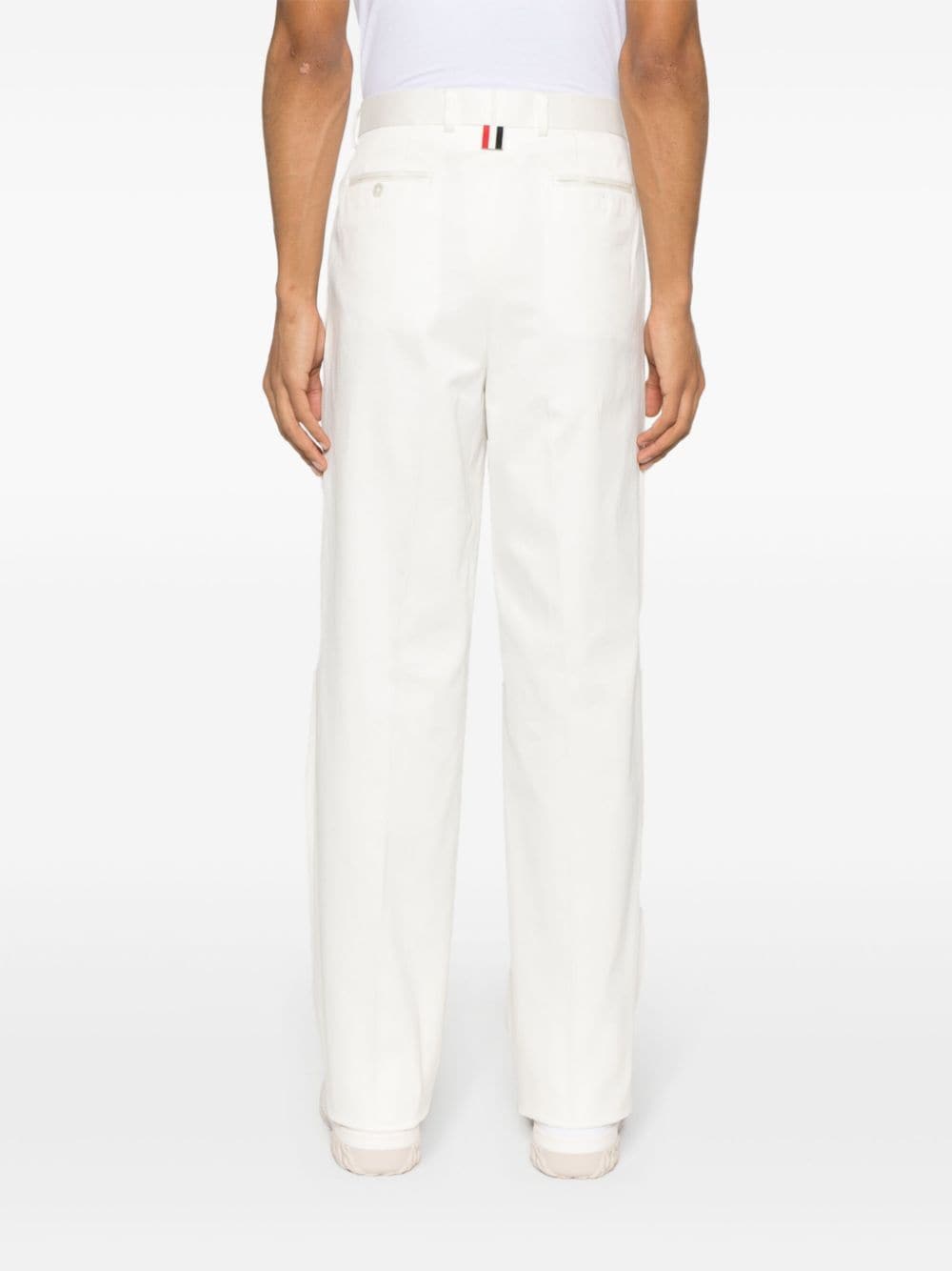 straight-leg cotton tousers-2