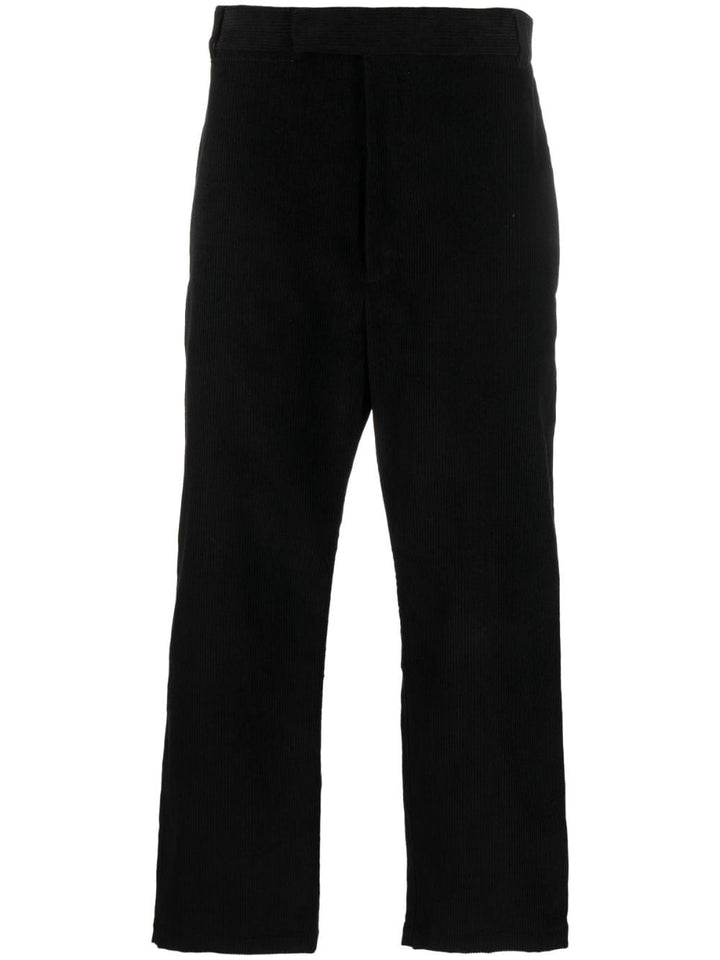 THOM BROWNE UNCONSTRUCTED STRAIGHT LEG SINGLE WELT POCKET TROUSER IN CORDUROY-1