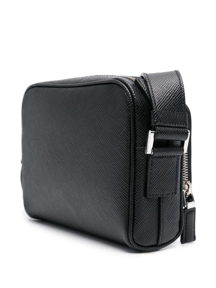 enamel-logo messenger bag-2