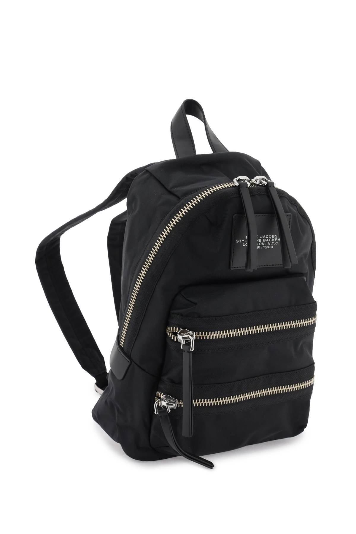 the biker nylon medium backpack-2