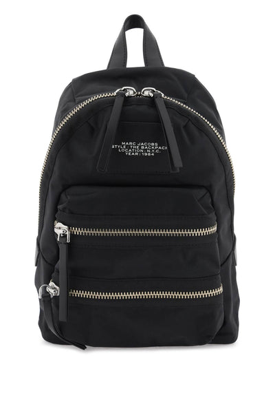the biker nylon medium backpack-0