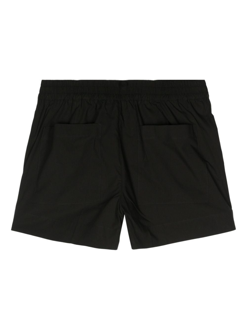 elasticated-waist cotton shorts-6