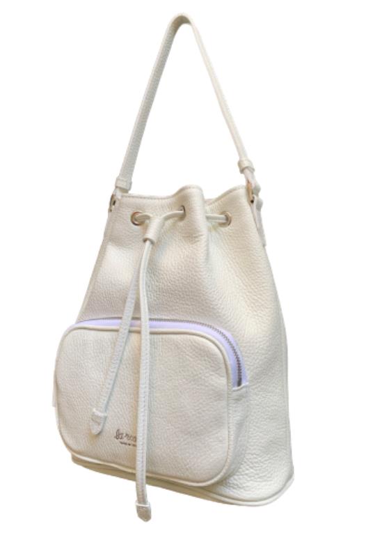 LA ROSE BORSA SACCHETTO GRANDE BLU REALE-6