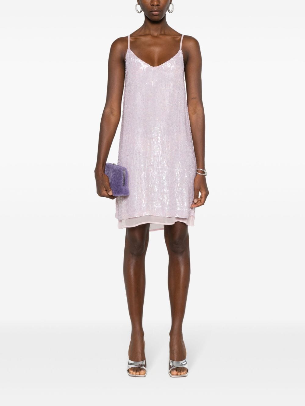 Gabriel sequinned mini dress-4