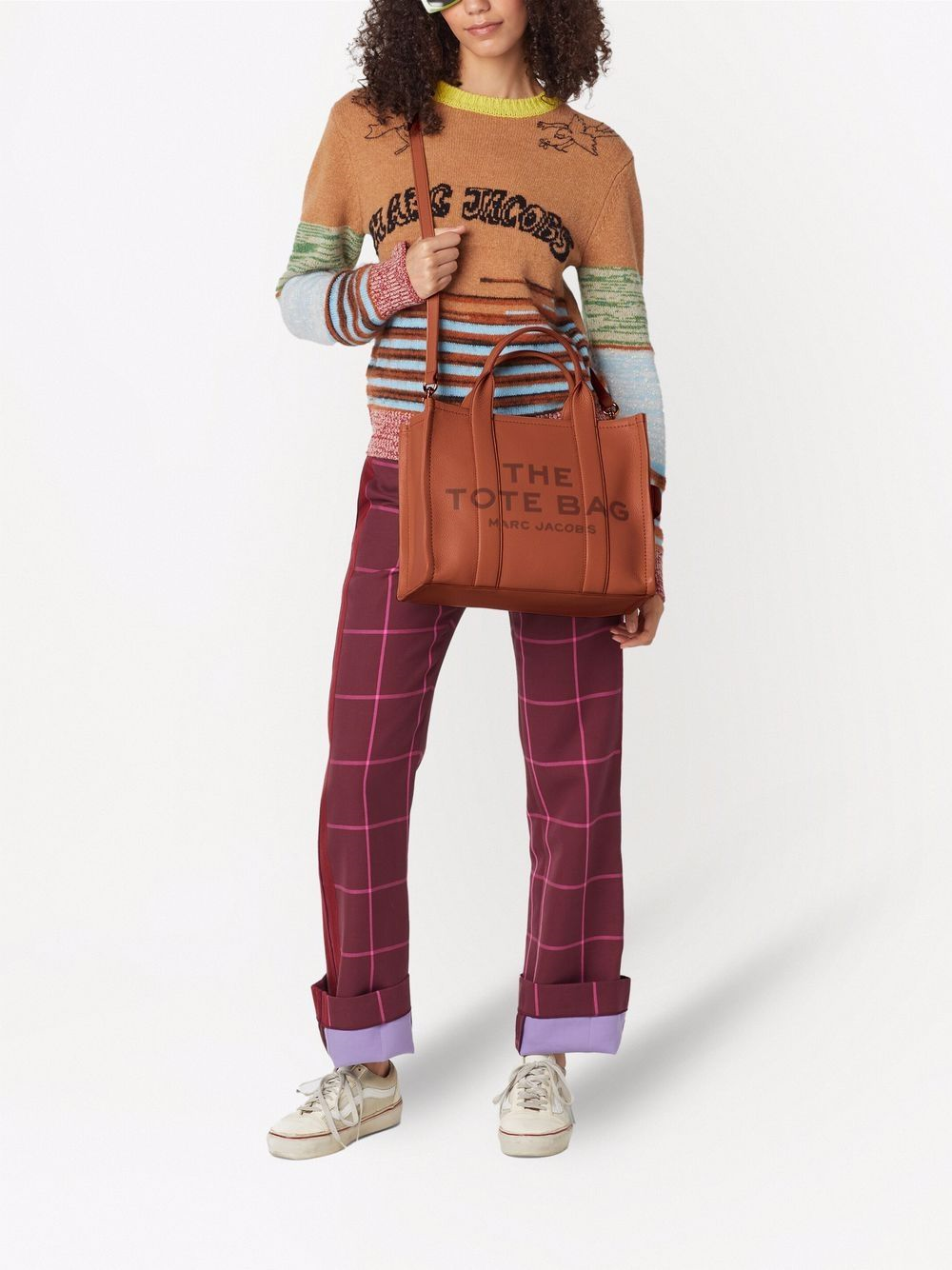 The Leather Medium Tote bag-13